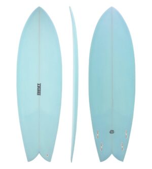 Jimz Hendrx Retro Fish - Arctic Blue
