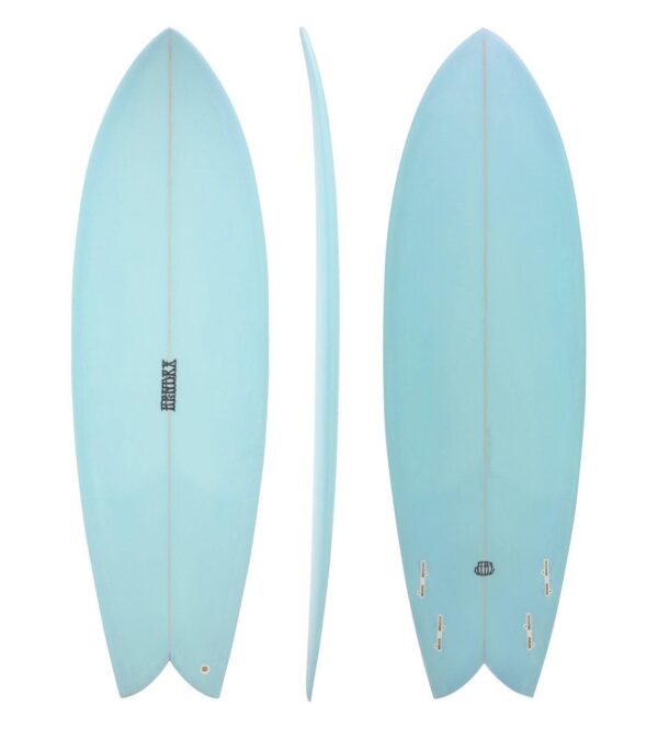 Jimz Hendrx Retro Fish - Arctic Blue