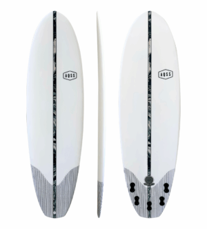AQSS Carbon Jet 2.0 Funboard - Clear