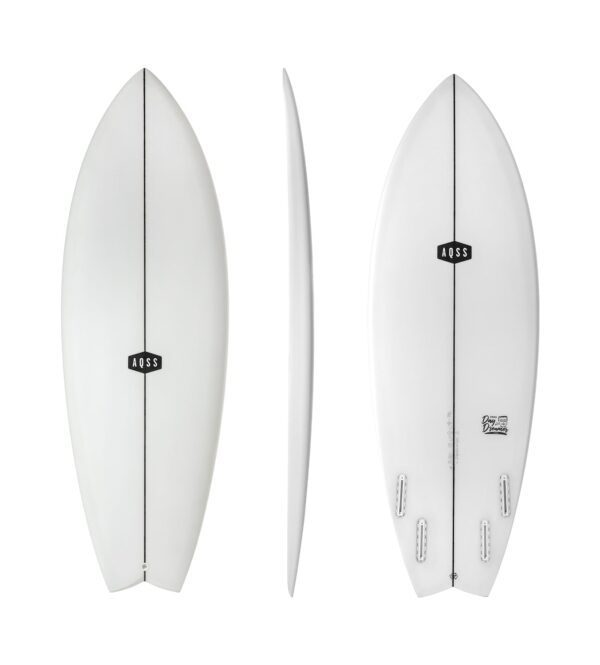 AQSS Day Dreamer Fish - Clear White
