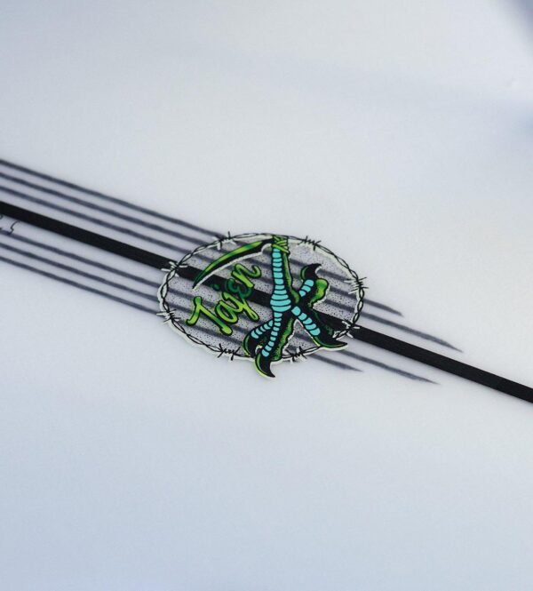 Tajen Hybrid Shortboard - Carbon Strip - Image 3