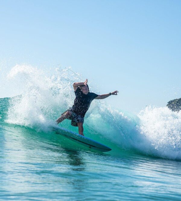 Tajen Hybrid Shortboard - Carbon Wrap - Image 6
