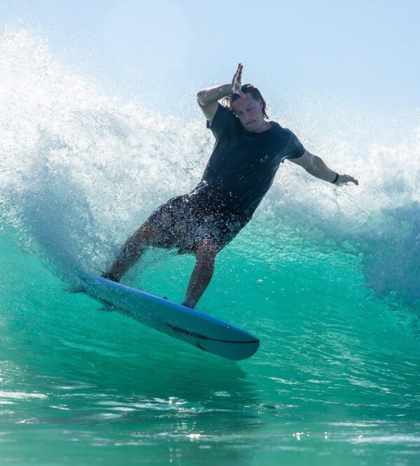 Tajen Hybrid Shortboard - Carbon Wrap - Image 7
