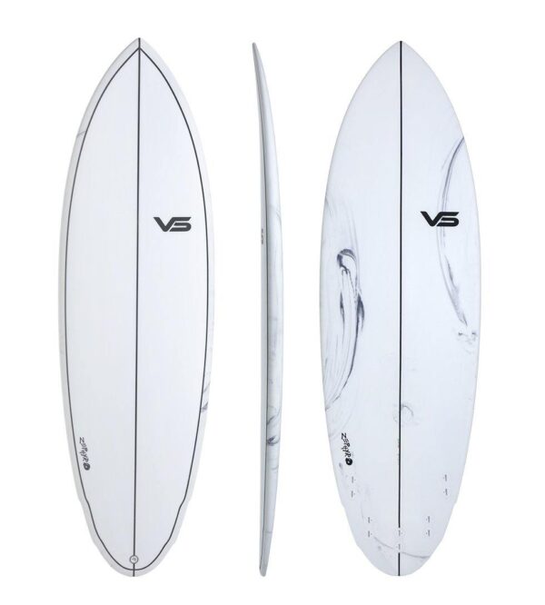 Zephyr Hybrid Shortboard - MARBLE